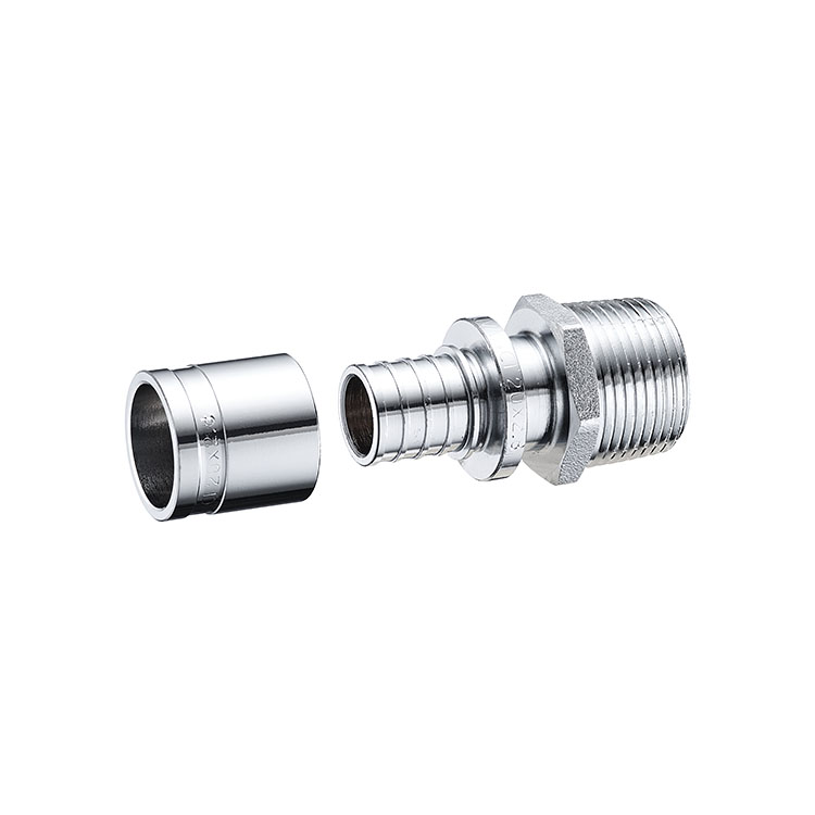 SY05-011 Axial Straight Male Connector With One Axial Bush